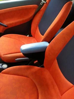 $$$ Medium Armrest Fits Smart Fortwo 450 Gray + Leather Cover + Dimension + NEW - Image 1 of 2