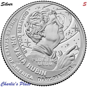 2025-S American Women Silver Proof Quarter- Dr. Vera Rubin - Picture 1 of 1
