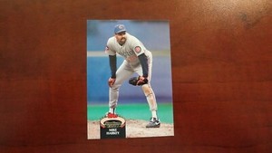 1992 TOPPS STADIUM CLUB # 501 MIKE HARKEY   BASEBALL CARD