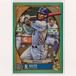 2021 Topps Gypsy Queen Turquoise Parallel 92/199 Nick Heath #73 Numbered 