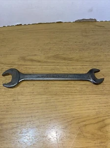 Llave de extremo abierto doble Barcalo Buffalo 3/4-5/8 de colección hecha en EE. UU. - Imagen 1 de 6