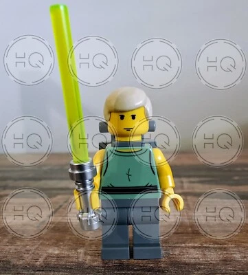 **NEW** 100% LEGO Star Wars Dagobah Luke Skywalker Minifigure - 4502 Alternative - Image 1 of 4