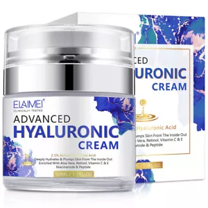 Hyaluronic Acid Anti Aging Wrinkle Remover Face Cream Firming Repair Moisturizer - Picture 1 of 12