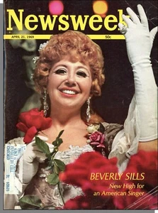 Newsweek - 1969, April 21 - Beverly Sills, Harvard Bust, The Drug Generation, - Picture 1 of 1