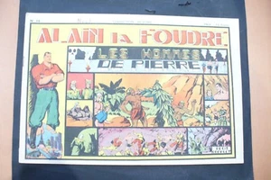 BD-ALAIN LA FOUDRE FORMAT 27 X 18,5 CM -1947 - N°10 -TBE ! COLLECTION VICTOIRE - Imagen 1 de 1