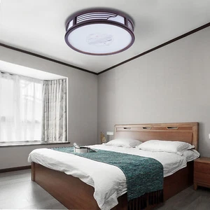 Chandelier Ceiling Fixture Wood Farmhouse Pendant Lamp Island Light Kitchen Home - Picture 1 of 10