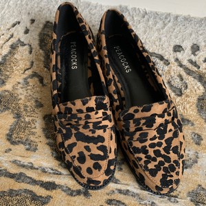 peacocks leopard print boots