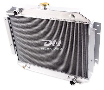 Radiador de aluminio de 4 filas para camioneta Dodge D100/200/300/W150/200 1971-1978 B300 Foto 1 de 4