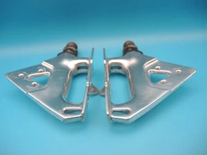 SHIMANO PD-A550 LIGHT ACTION PLATFORM PEDALS 1989 - VERY LOW MILES / VERY GOOD - Picture 1 of 9