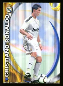 2010-11 Mundicromo #45 CRISTIANO RONALDO Real Madrid 045 Quiz Game 2011 Liga - Picture 1 of 2
