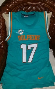 miami dolphins ryan tannehill #17 nike team apparel NFL sleeveless Jersey L mens - Picture 1 of 10