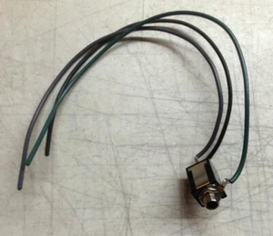 REPLACEMENT 6.35MM 1/4" WIRED STEREO AUDIO IN PORT JACK RV BUS MIC HEADPHONE - Picture 1 of 4