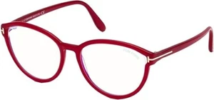 Nuevas gafas de gato auténticas Tom Ford FT5706-B-072-55 - Imagen 1 de 2