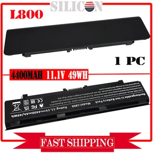 New PA5109U-1BRS Battery For Toshiba Satellite C55D-A5380 C55Dt-A5244 Laptop - Picture 1 of 5