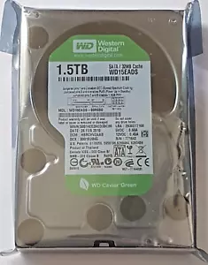 1,5 TB SATA Western Digital WD15EADS-00R6B0 5400rpm 32MB 3.5 " Hard Drive New - Picture 1 of 1