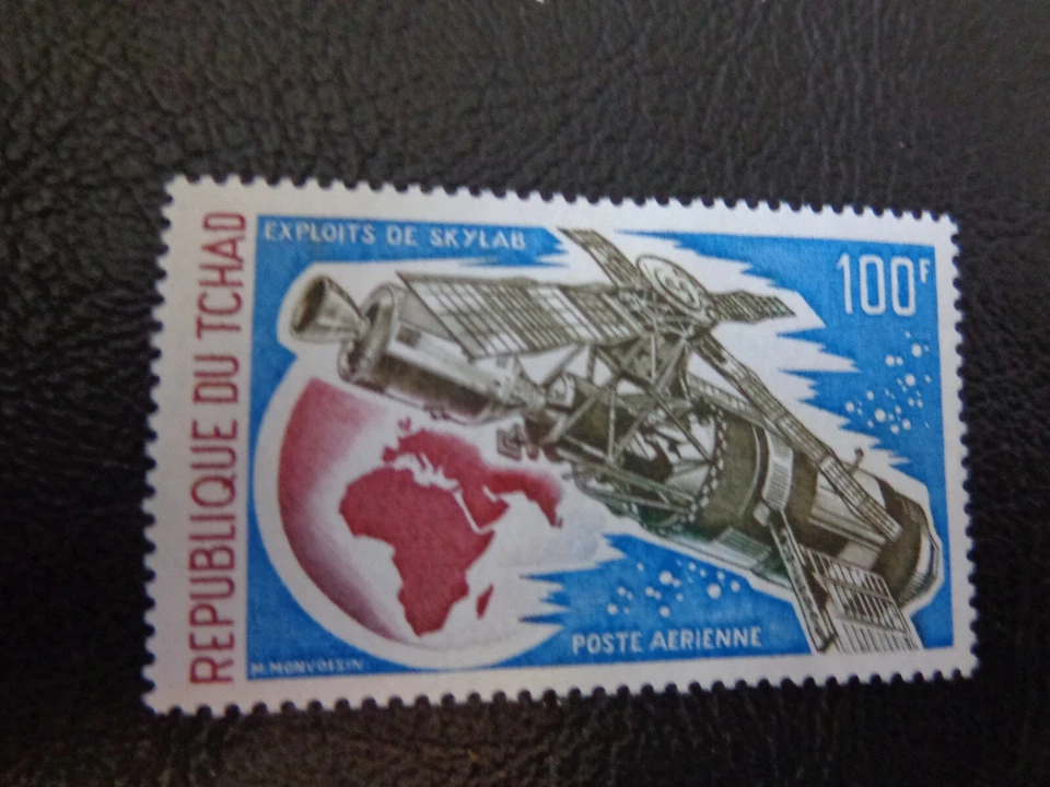 CHAD - Estampillas - SC# C155 y C156 - MLH - 1974 - EN MUY BUEN ESTADO Foto 1 de 2