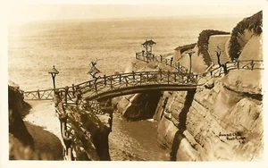 Postcard CA California Point Loma Sunset Cliffs RPPC 1925-42 Unused NrMINT - Picture 1 of 1
