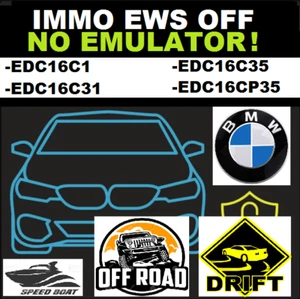 BMW EWS/CAS SERVIZIO RIMOZIONE EDC16C1-EDC16C31-EDC16C35-EDC16CP35 NO EMULATORE - Imagen 1 de 1
