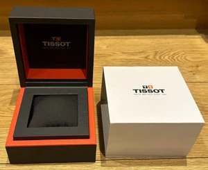 Genuine Original Current Tissot Watch Presentation Box Case Complete with Sleeve - Picture 1 of 7