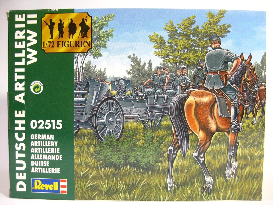 Revell Toy Soldiers 1/72 " WW2 German Artiller" Boxed 02515 1995 issue sealed! - Image 1 of 4