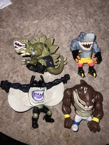 Konvolut 4 Vintage 1994-95 Street Sharks Actionfiguren  - Bild 1 von 9