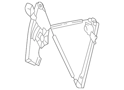 Regulador de ventana original Volkswagen 1Y0-837-461-F Foto 1 de 2