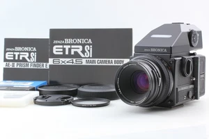 [Top NEUWERTIG] Zenza Bronica ETR Si AE III Prismenfinder EII 75mm f2.8 Objektiv aus JAPAN - Bild 1 von 24