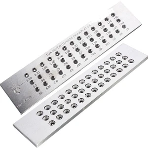 39 Holes Tungsten Carbide Wire Drawplate for Jewelry Making Round 0.26-2.80mm * - Picture 1 of 7