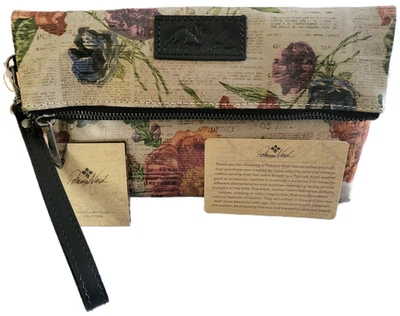 Кожаный кошелек с ремешком Patricia Nash Valerie для парижской газеты P715531 - Изображение 1 из 4