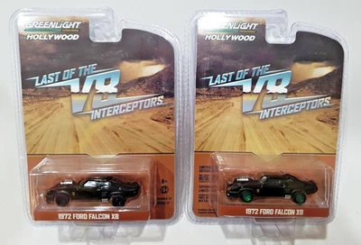 Greenlight 1972 Ford Falcon XB Mad Max V8 Interceptor Chase Super Standard Set - Image 1 of 4