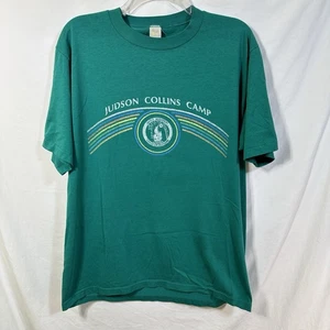 Vintage Single Stitch Distressed Judson Collins Church Camp T-Shirt Methodist XL - Picture 1 of 9