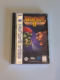 Warcraft II The Dark Saga SEGA Saturn 1997 Authentic Tested - Complete w/ Manual