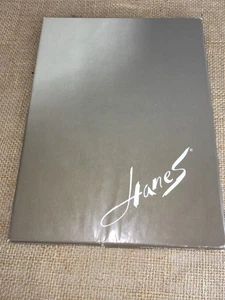 Medias ligueras vintage Hanes 9 1/2 cortas caja original 2 pares nailon - Imagen 1 de 4