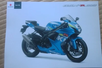 2014  suzuki  GSX-R600  Brochure  ( English  T ext )  from JAPAN 14 GSXR600 gsxr - Image 1 of 3