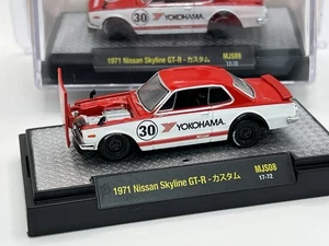 1/64 Auto Japan Mijo Exclusives 1971 Nissan Skyline GT-R Yakohama 31500-MJS08 - Bild 1 von 3