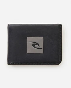 Cartera Rip Curl Para Hombre Cuero RFID Negra Todo el Día Phaze Icon - Imagen 1 de 4