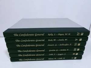 The Confederate General 6-Volume Set – Hardcover, National Historical Society - Imagen 1 de 5