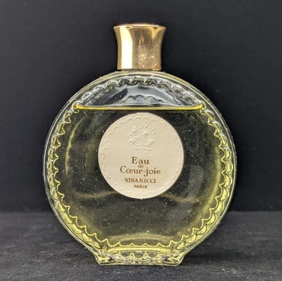 c1950 Nina Ricci Eau de Cœur•joie, 3.4 fl oz [100 cc], Flacon Lalique (Low Fill) - Image 1 of 4