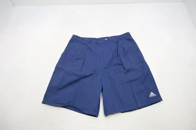 VTG 1999 Adidas Golf Shorts Dark Blue Performance Athletic 8.5" INS Mens Sz 40 - Image 1 of 4