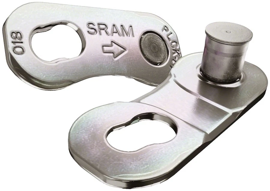 SRAM AXS PowerLock Link for 12-Speed Road Chains, Silver, Card/4 - Image 1 of 1