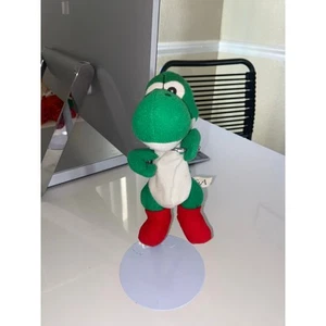 Yoshi BD&A Nintendo 1997 Plush 4" Beanbag Character New Bensussen Deutsch Toy - Picture 1 of 5