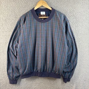 Proquip Pullover Pulli Herren Gr. Large Tartan kariert Golf winddicht Rundhalsausschnitt - Bild 1 von 12