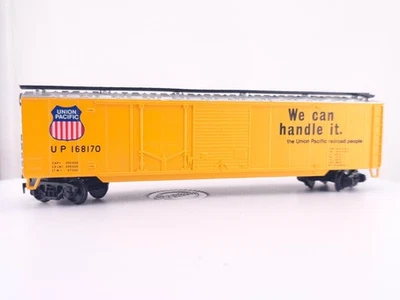 *READ* Mehano? HO Scale Union Pacific 50' Box Car UP 168170 We Can Handle It - Image 1 of 4