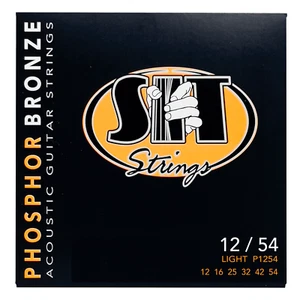 S.I.T. Strings Phosphor Bronze Guitar Strings gauges 12-54 - Picture 1 of 1