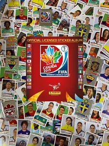 Panini FIFA Women's World Cup Canada 2015 Stickers WC 2015 a Scelta 251-478 🟡🟡 - Imagen 1 de 227