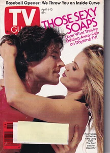 Those Sexy Soaps Apr 4-10 1992 TV Guide magazine NY Metro Edit - Picture 1 of 1