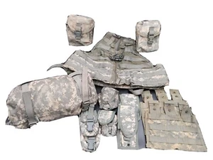Rifleman Set Molle II ACU Waist Pack FLC Weste 8 Taschen + 2 Hand Gd3 - Bild 1 von 8