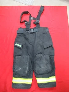 BLACK CAIRNS REAXTION Feuerwehr Weiche HOSE 44 x 24 BUNKER GEAR Hosenträger - Bild 1 von 14