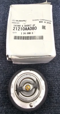 Термостат и прокладка 21210AA080 подходят для Subaru Legacy Tribeca 3.6 2014 года - Изображение 1 из 4