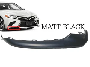 Fits 2018-2020 Toyota Camry Right Front Bumper Lower Trim Molding Matt Black RH - Picture 1 of 8